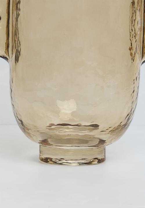 Sixth Floor - Amber Glass Vase 