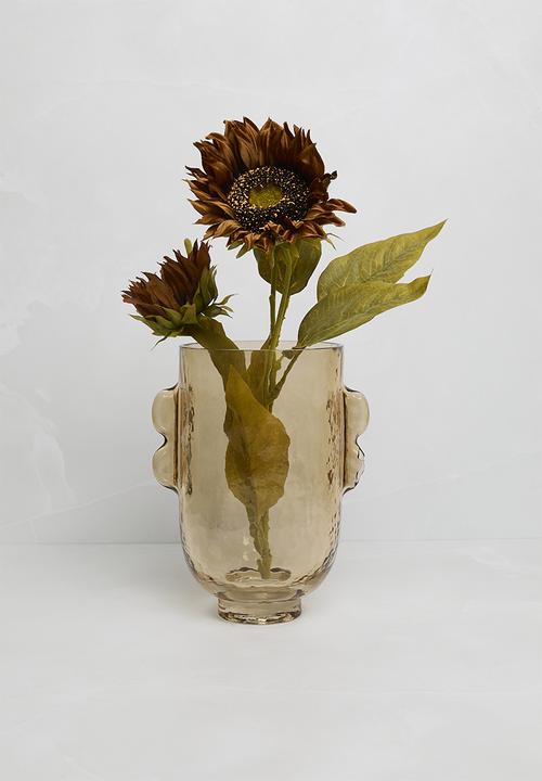 Sixth Floor - Amber Glass Vase 