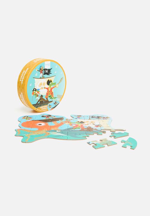 Scratch Europe - Compact puzzle 29 piece pirate - multi