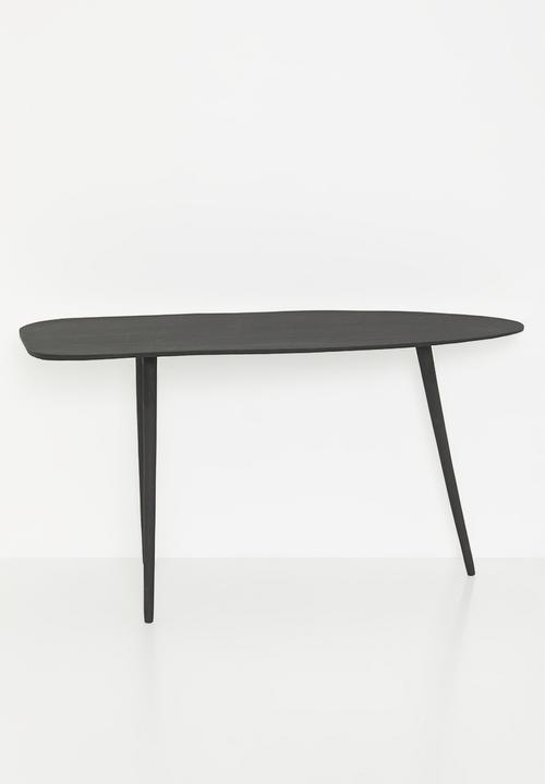 Sixth Floor - Aluminum table - Black