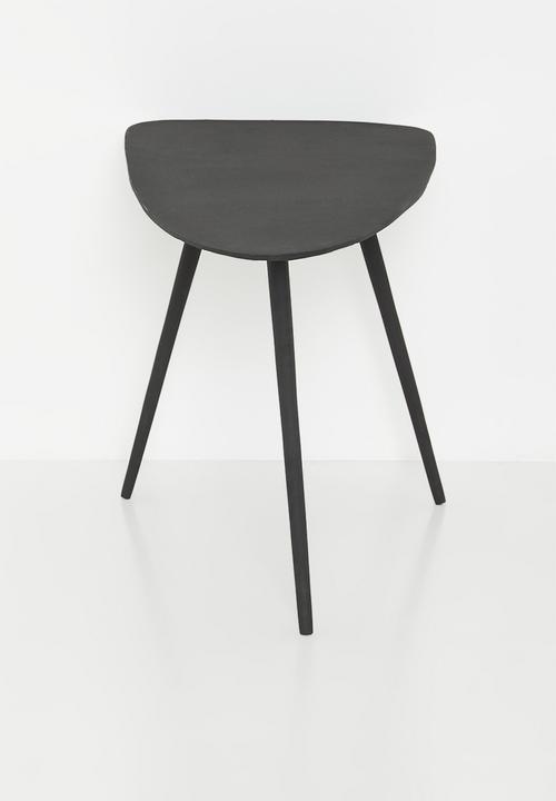 Sixth Floor - Aluminum table - Black