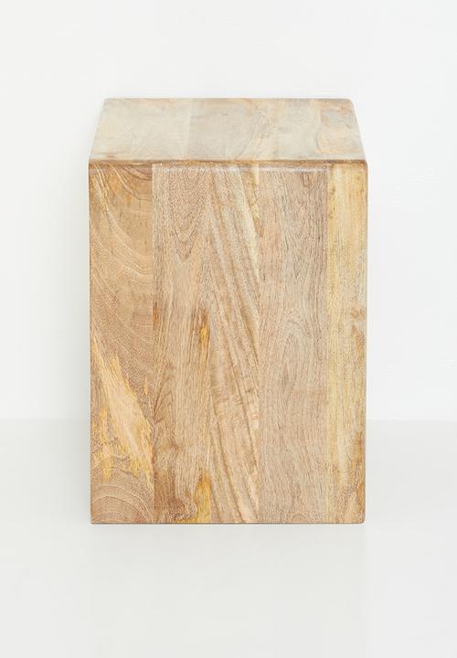 Sixth Floor - Delia wooden Bed Side Table - Natural