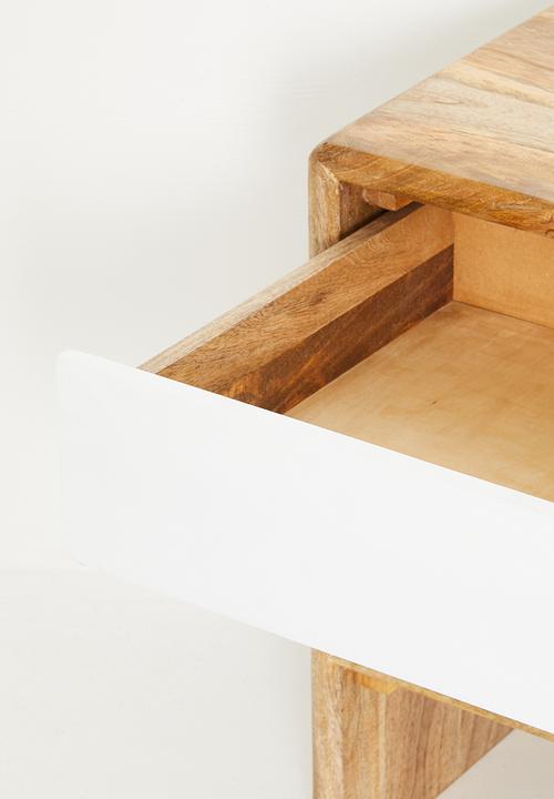 Sixth Floor - Delia wooden Bed Side Table - Natural