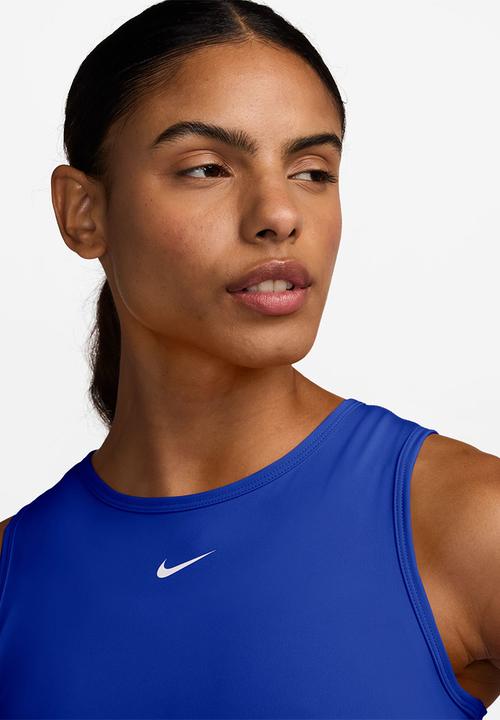 Nike - Nike Pro Women's Dri-FIT Cropped Tank Top - hyper blue/white
