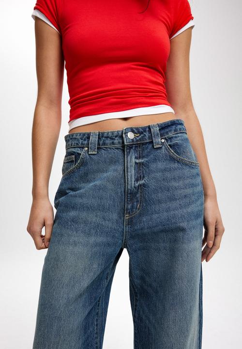 Cotton On - Super Baggy Jean - Blue Dusk