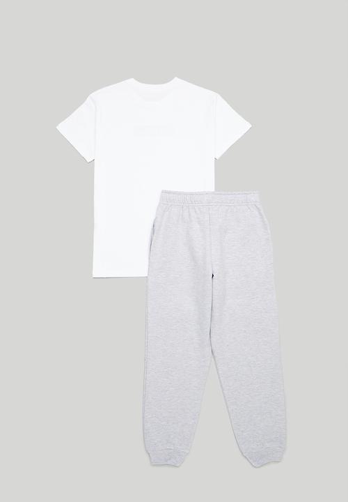 Pop Candy - Tee & jogger set - charcoal