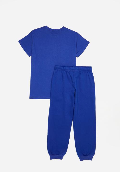 Pop Candy - Tee & jogger set - royal