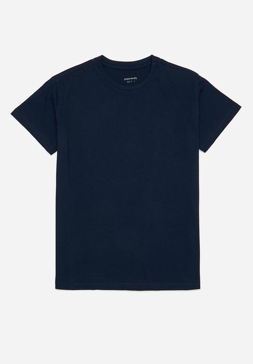 Pop Candy - 2 Pack tee - navy blue & grey