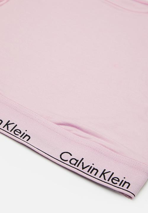 Calvin Klein - Unlined bralette - mauve mist