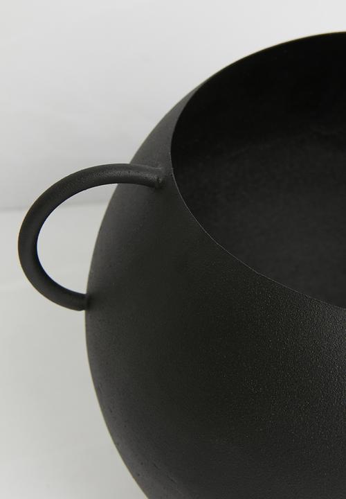 Sixth Floor - Iron Planter - Black