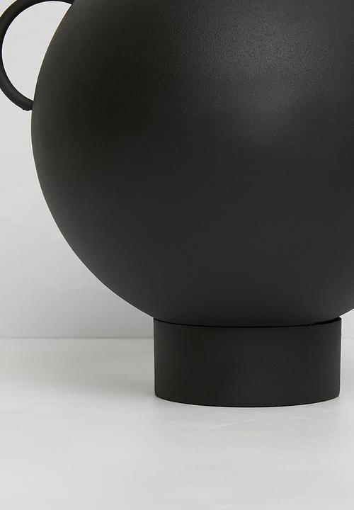 Sixth Floor - Iron Planter - Black
