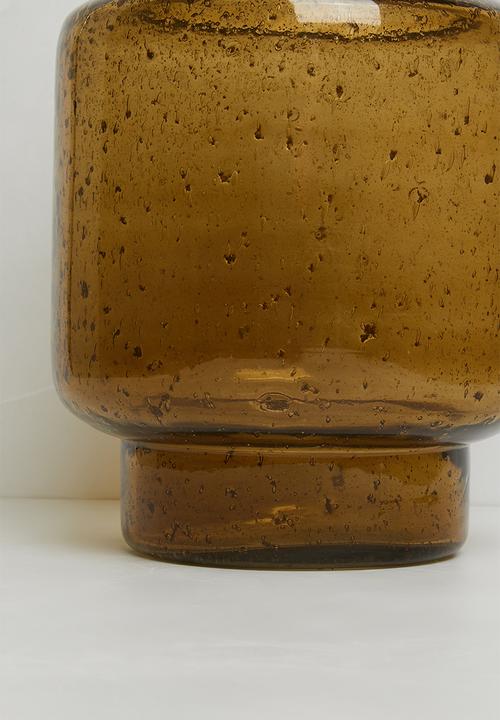 Sixth Floor - Glass vase - Brown
