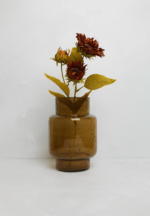 Sixth Floor - Glass vase - Brown