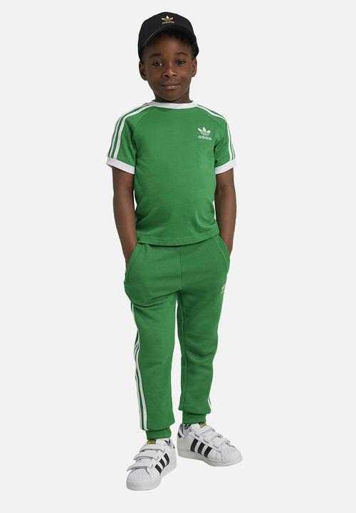 adidas Originals - 3 Stripes Tee - Green