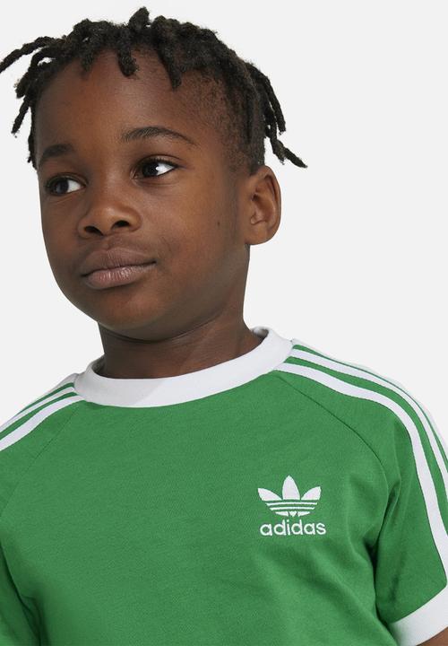 adidas Originals - 3 Stripes Tee - Green
