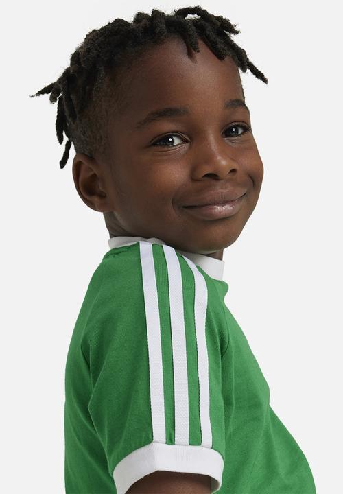 adidas Originals - 3 Stripes Tee - Green