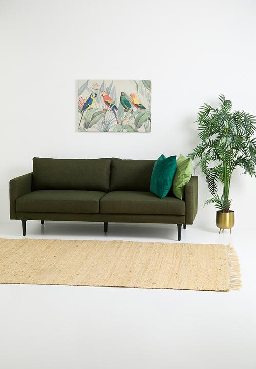 Sixth Floor - Hadley 3 seater - Olive