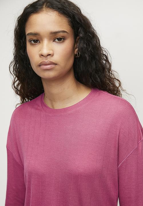 Jockey - Luxury modal long sleeve top - pink
