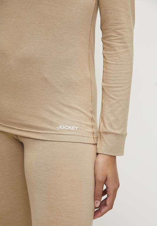Jockey - Thermalux long sleeve top - cappuccino