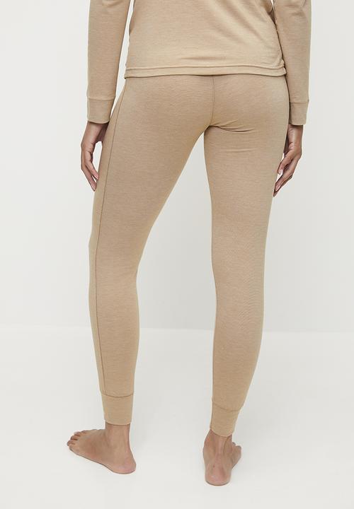 Jockey - Thermalux long pants - cappuccino