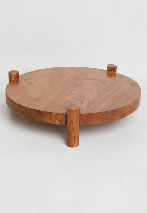 Sixth Floor - Acacia Wood Serving Board - brown