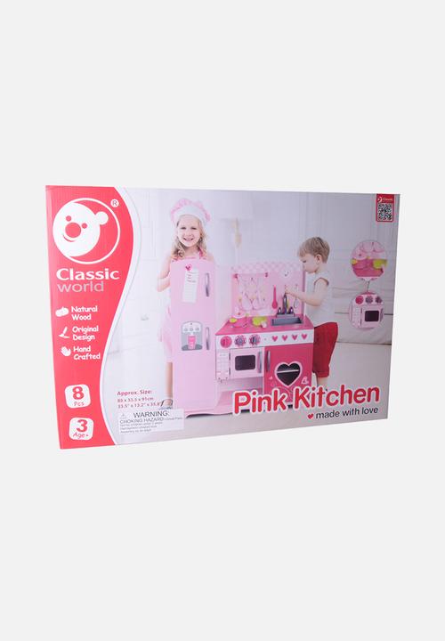 Greenbean Learning - Pretend & play - pink kitchen - multi