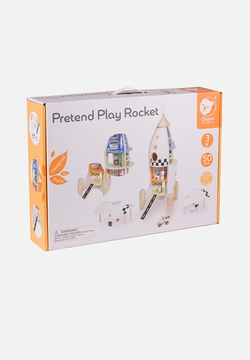 Greenbean Learning - Pretend & play - rocket - multi