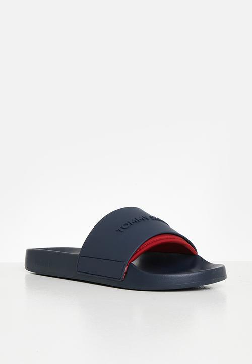 Tommy Hilfiger - Tjm pool slide seasonal - navy