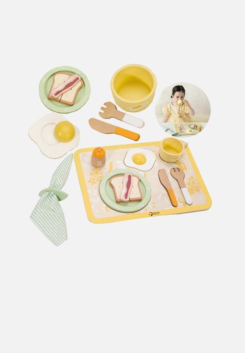 Greenbean Learning - Vintage breakfast tray - multi