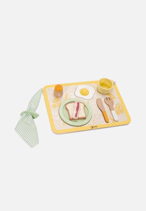 Greenbean Learning - Vintage breakfast tray - multi