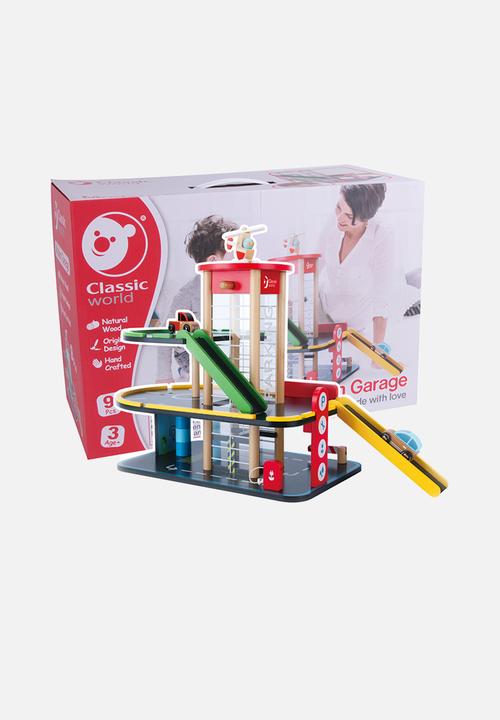 Greenbean Learning - Pretend & play - modern parking garage - multi