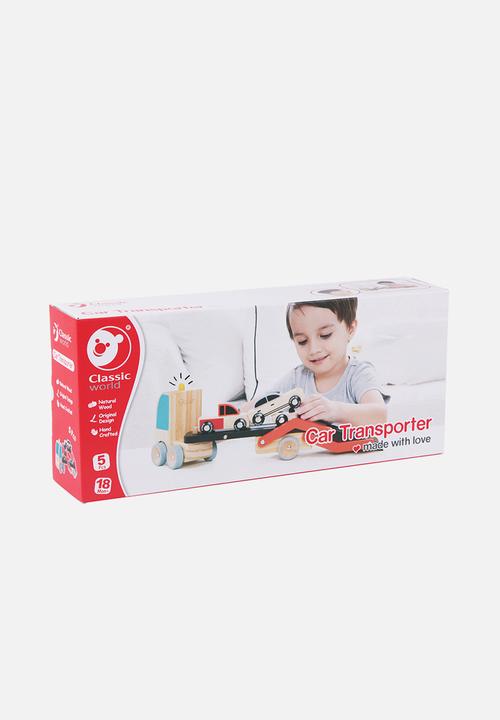 Greenbean Learning - Car transporter - 5pcs - multi