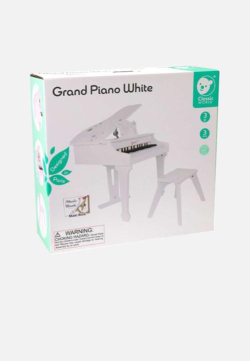 Greenbean Learning - Grand piano - white