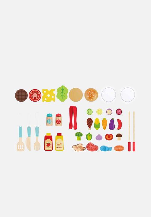 Greenbean Learning - Braai grill playset - multi
