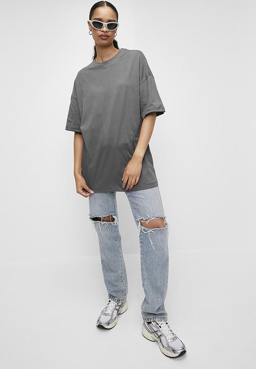 Blake - Oversized tee - grey