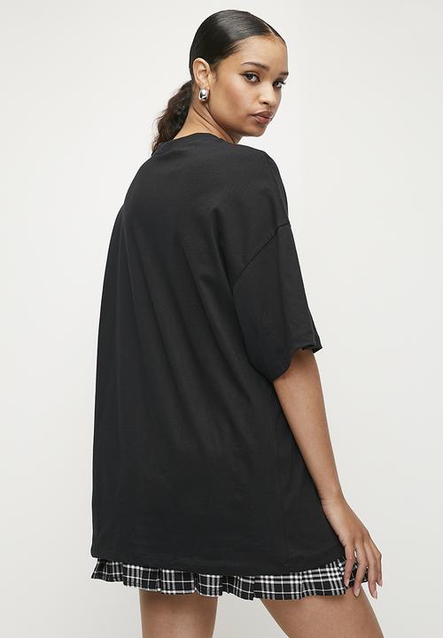 Blake -  Oversized tee - black