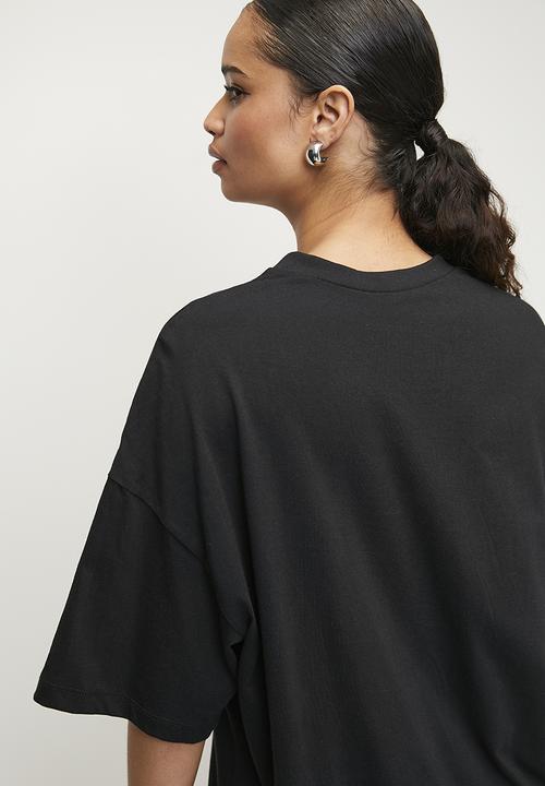 Blake -  Oversized tee - black