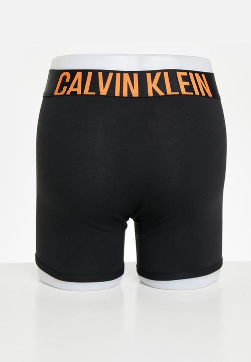 Calvin Klein - Boxer brief 2 pack - carrot mysterioso logos