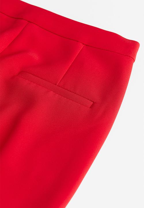 H&M - Slim trousers - red