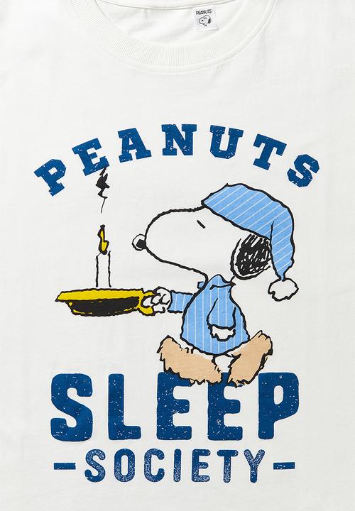 H&M - Printed pyjamas - white snoopy