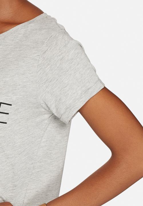 Jacqueline de Yong - Katie Cropped Print Tee