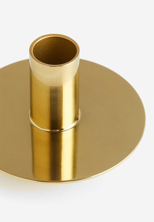 H&M - Metal candlestick - gold