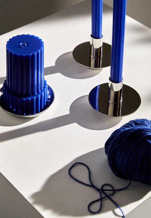 H&M - Metal candlestick - silver