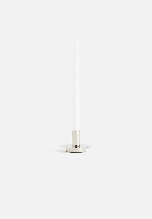 H&M - Metal candlestick - silver
