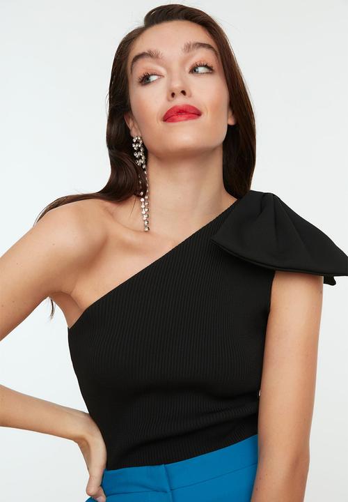Trendyol - Knitwear Blouse - Schwarz