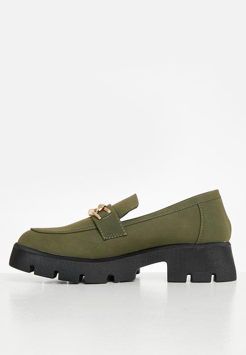 Oxford Street - Chunky loafer - olive
