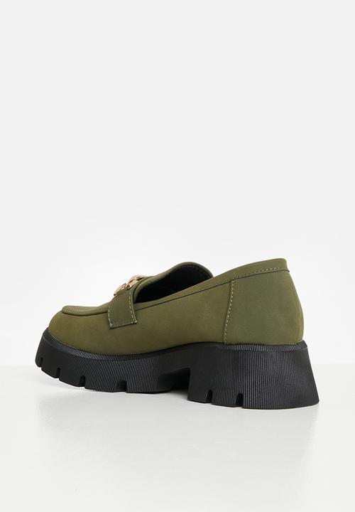 Oxford Street - Chunky loafer - olive