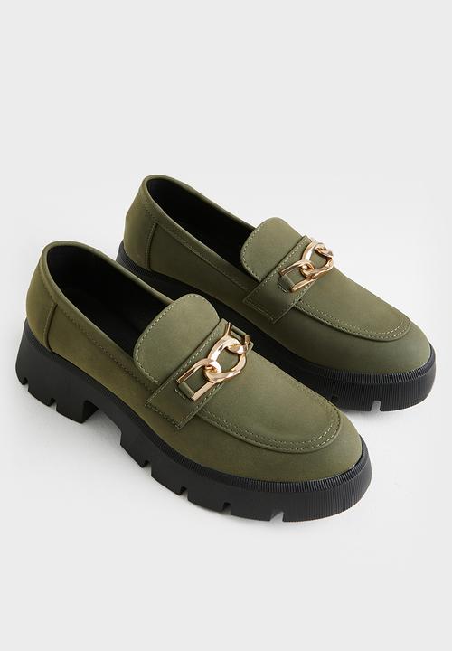 Oxford Street - Chunky loafer - olive
