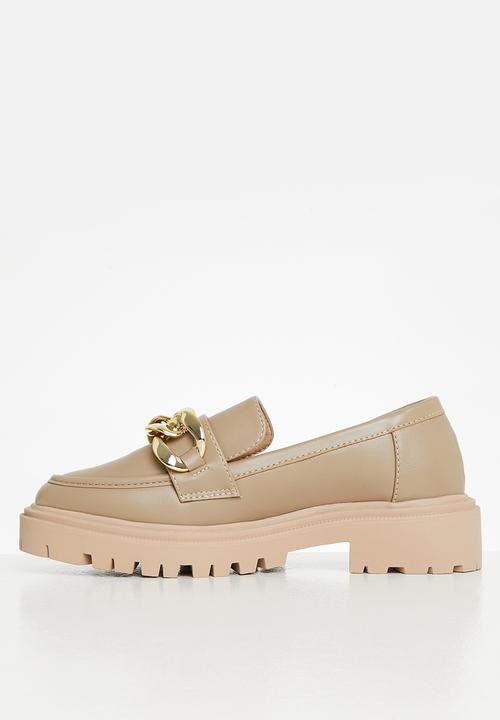 Oxford Street - Chain chunky loafer - taupe