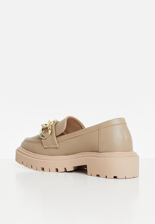 Oxford Street - Chain chunky loafer - taupe